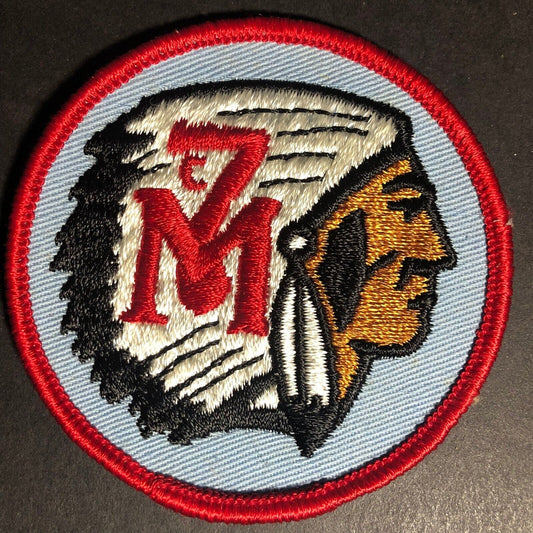 BSA 7 Mountains Vintage Embroidered Patch c1970's Scarce
