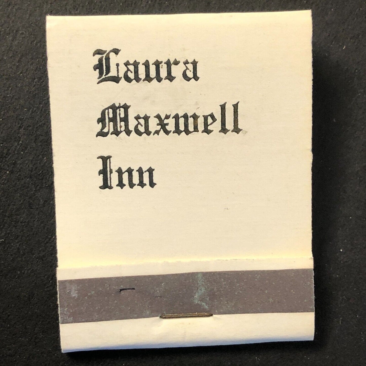 Laura Maxwell Inn Sister Bay, WI Vintage Full Matchbook c1960's-73 VGC