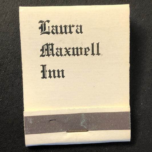 Laura Maxwell Inn Sister Bay, WI Vintage Full Matchbook c1960's-73 VGC