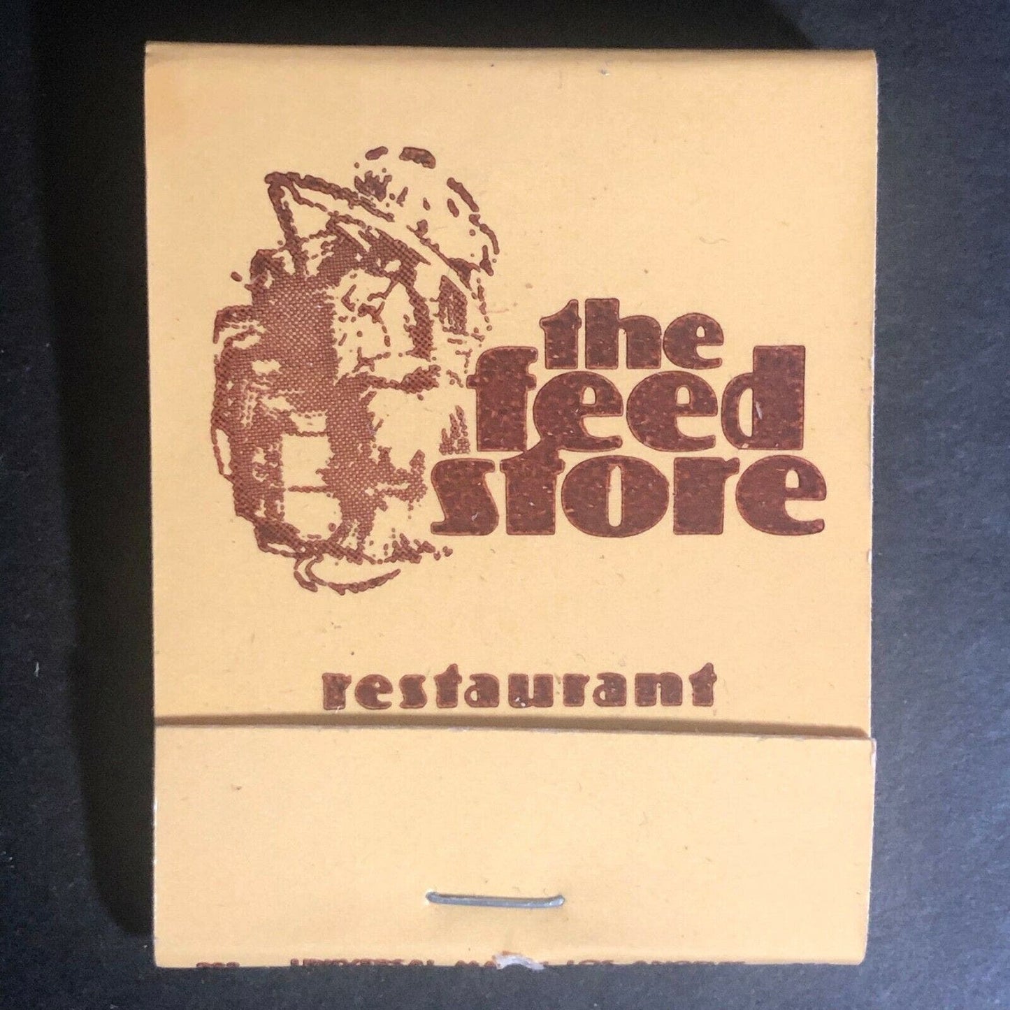 Vintage c1980's-90's Full Matchbook "The Feed Store" Santa Barbara, CA