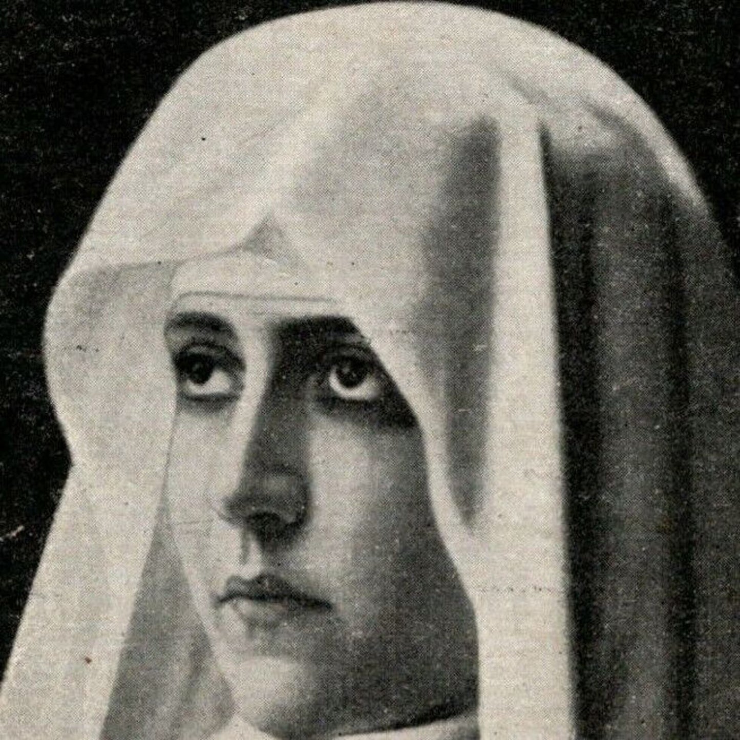 c1910 Vintage Russian Art Postcard Mother / Sister Beatrisa / Beatrice (4227)