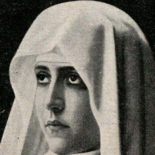 c1910 Vintage Russian Art Postcard Mother / Sister Beatrisa / Beatrice (4227)