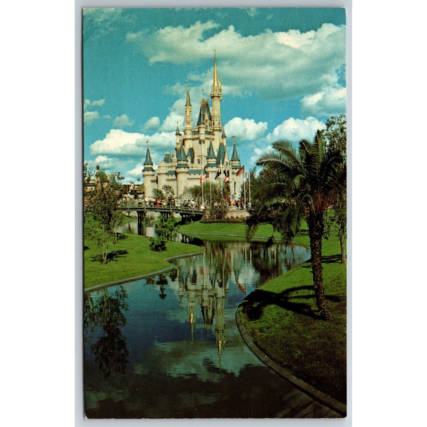 Vintage Disney World Postcard - Cinderella Castle c1975-1980