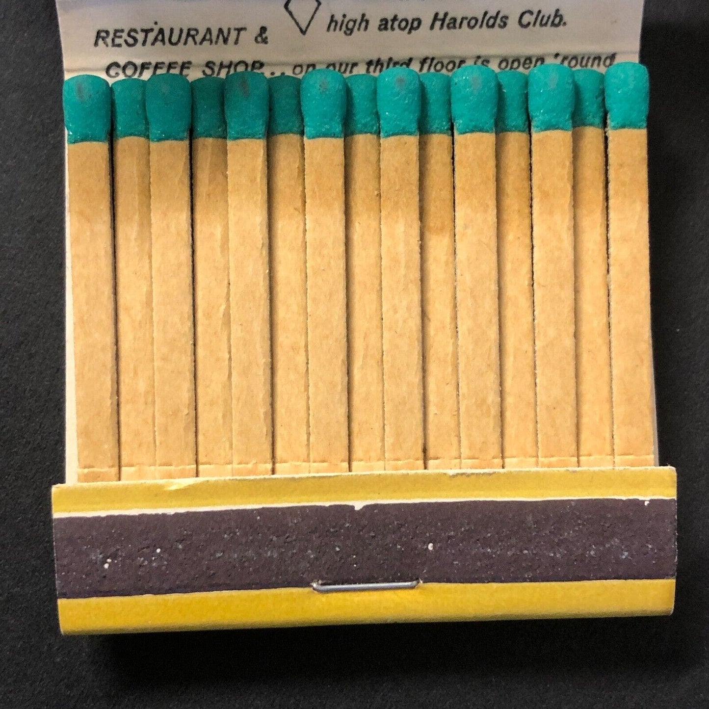 Harolds Club Las Vegas Matchbook "Beauty Contest" Full c1960's VGC Scarce