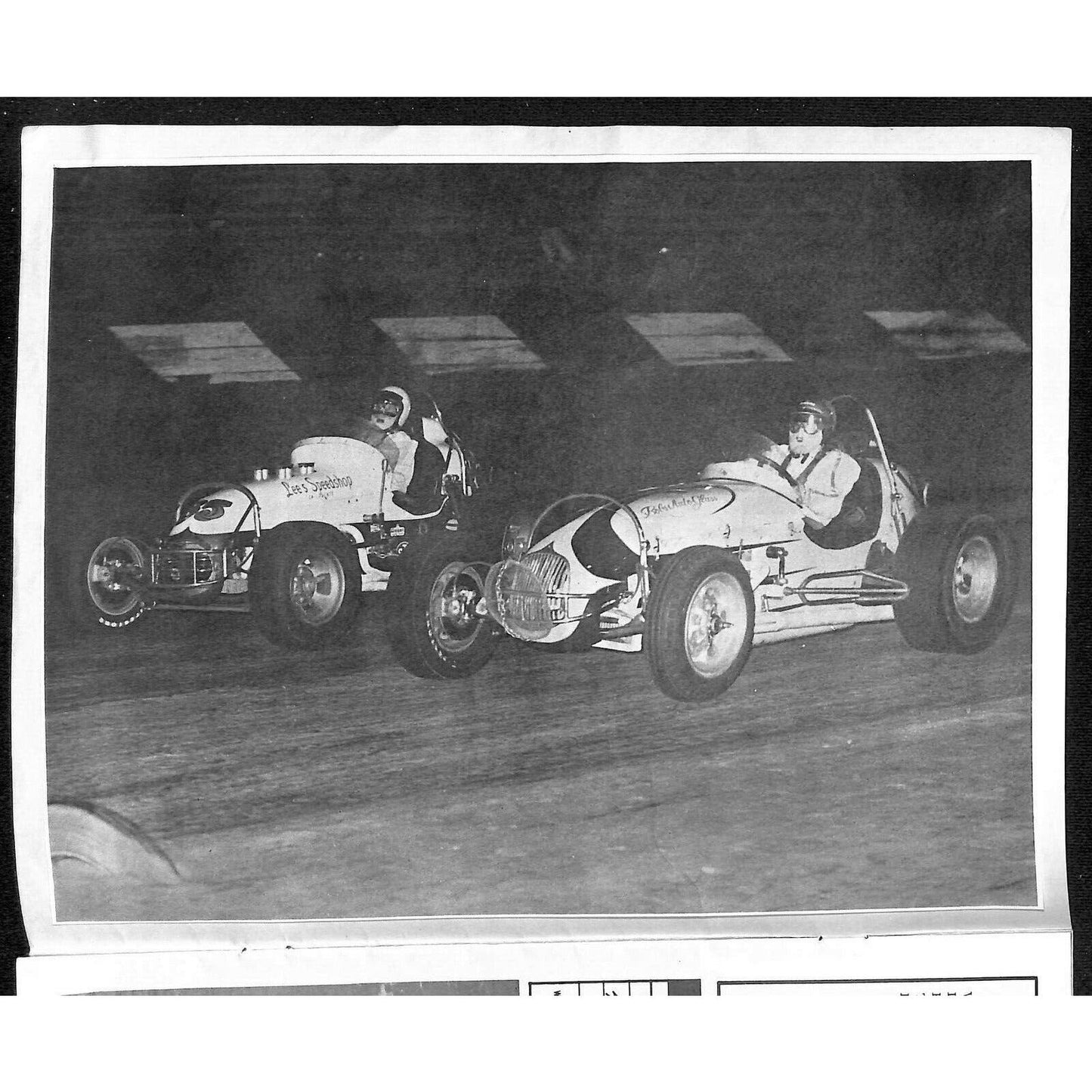 Scarce 7/23 1966 Sprint Car Auto Racing CRA Program Whiteman Speedway 16pp.