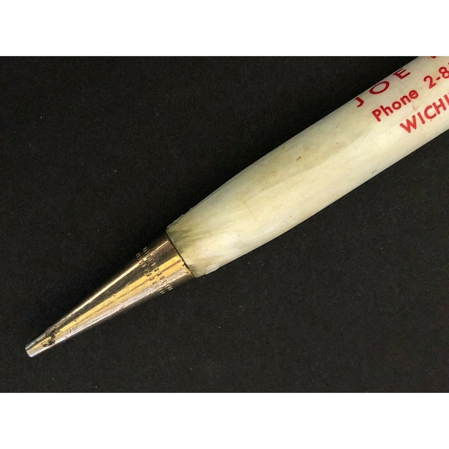 c1940's-50's Joe Hale Wichita, KS (Construction?) Mechanical Advertising Pencil
