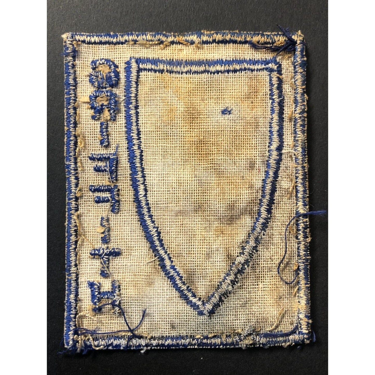 Griffith Griffith Club of America* ? Vintage 2 1/2" x 3 1/4" Embroidered Patch