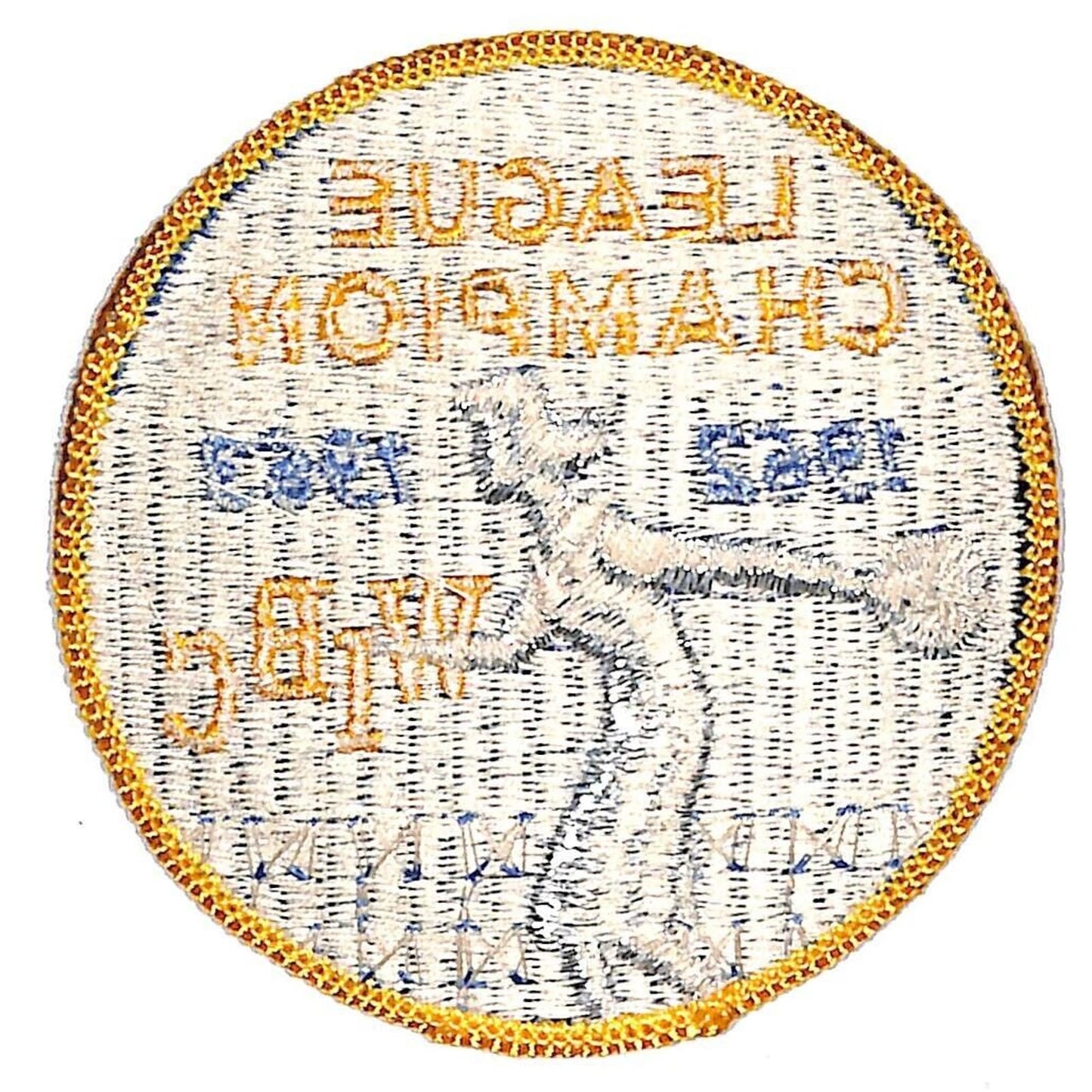 1962 1963 League Champion WIBC Embroidered Bowling Patch