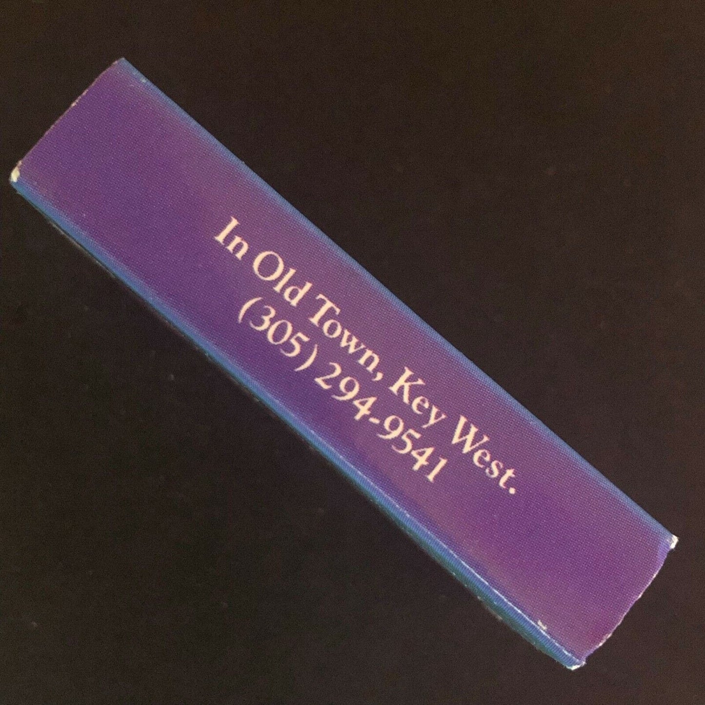 c1970's-80's Wooden Matchbox Matchbook "Pier House" Restaurant Old Town Key West