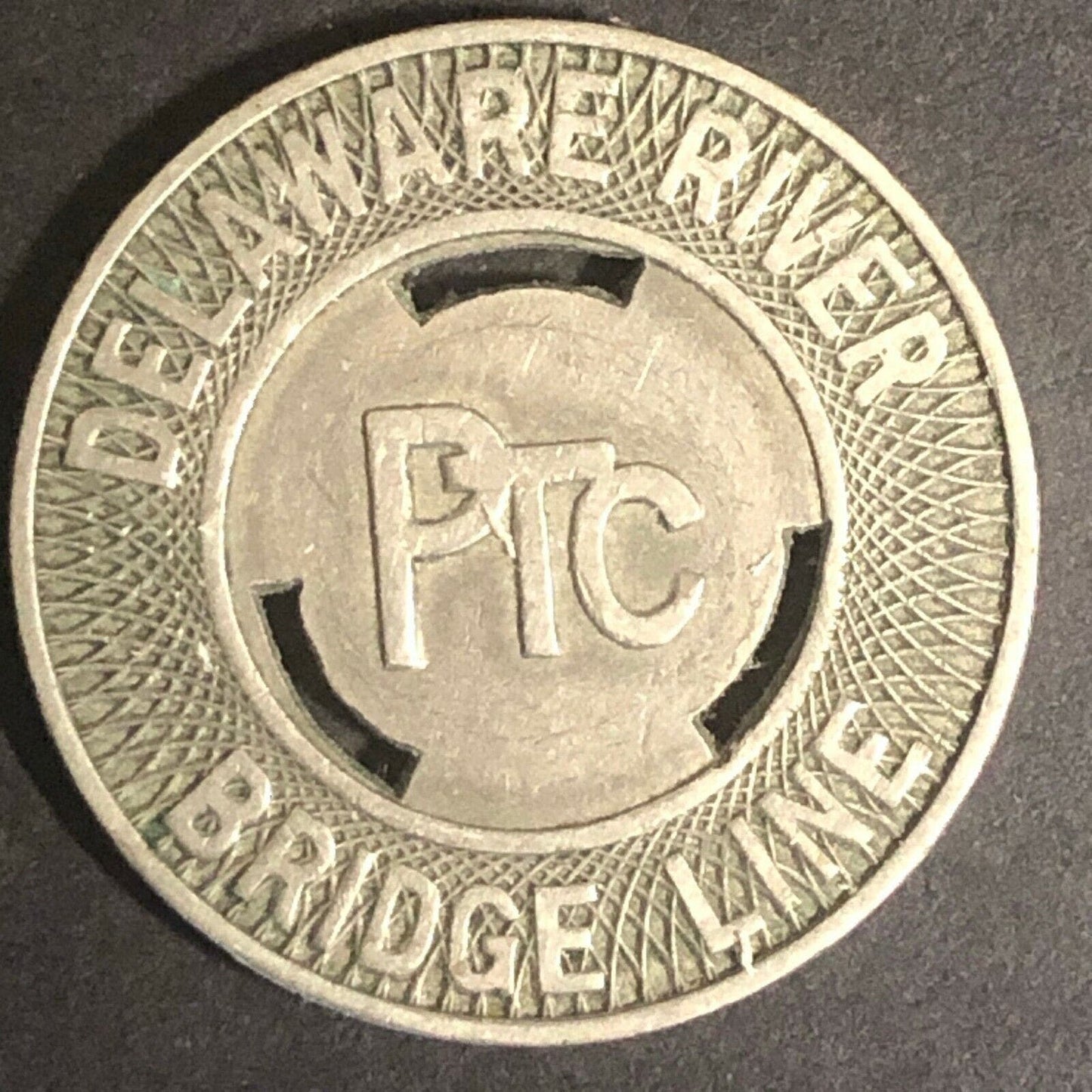 22mm Delaware River Bridge Line Camden - Philadelphia Transit Token (1657)