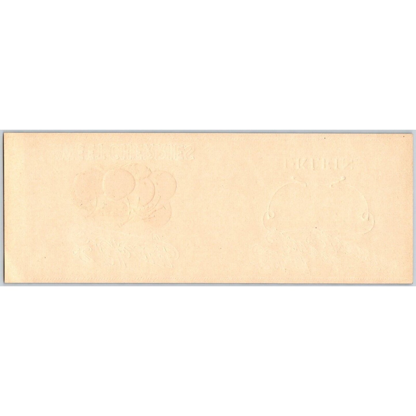 Elkay Sweet Cherries Paper Can Label L. Klein Halsted c1920's Scarce