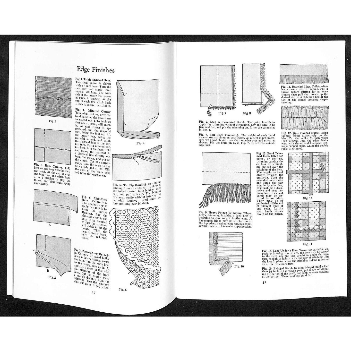 How to Make Draperies The Modern Singer Way 1929 Booklet 64pp Singer Sewing VGC