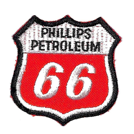 "Phillips Petroleum" 66 Embroidered Patch NOS c1960's-70's 2 1/4" x 2 1/4"