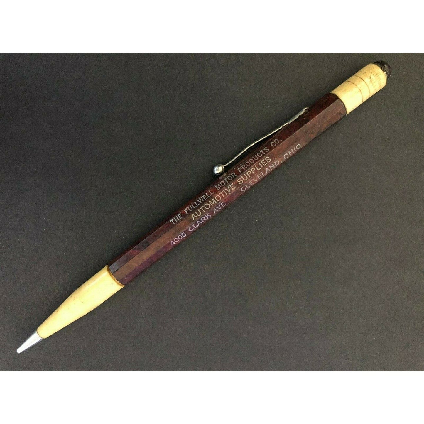 c1940's-50's Fullwell Motor Products Co. Cleveland Mechanical Advertising Pencil