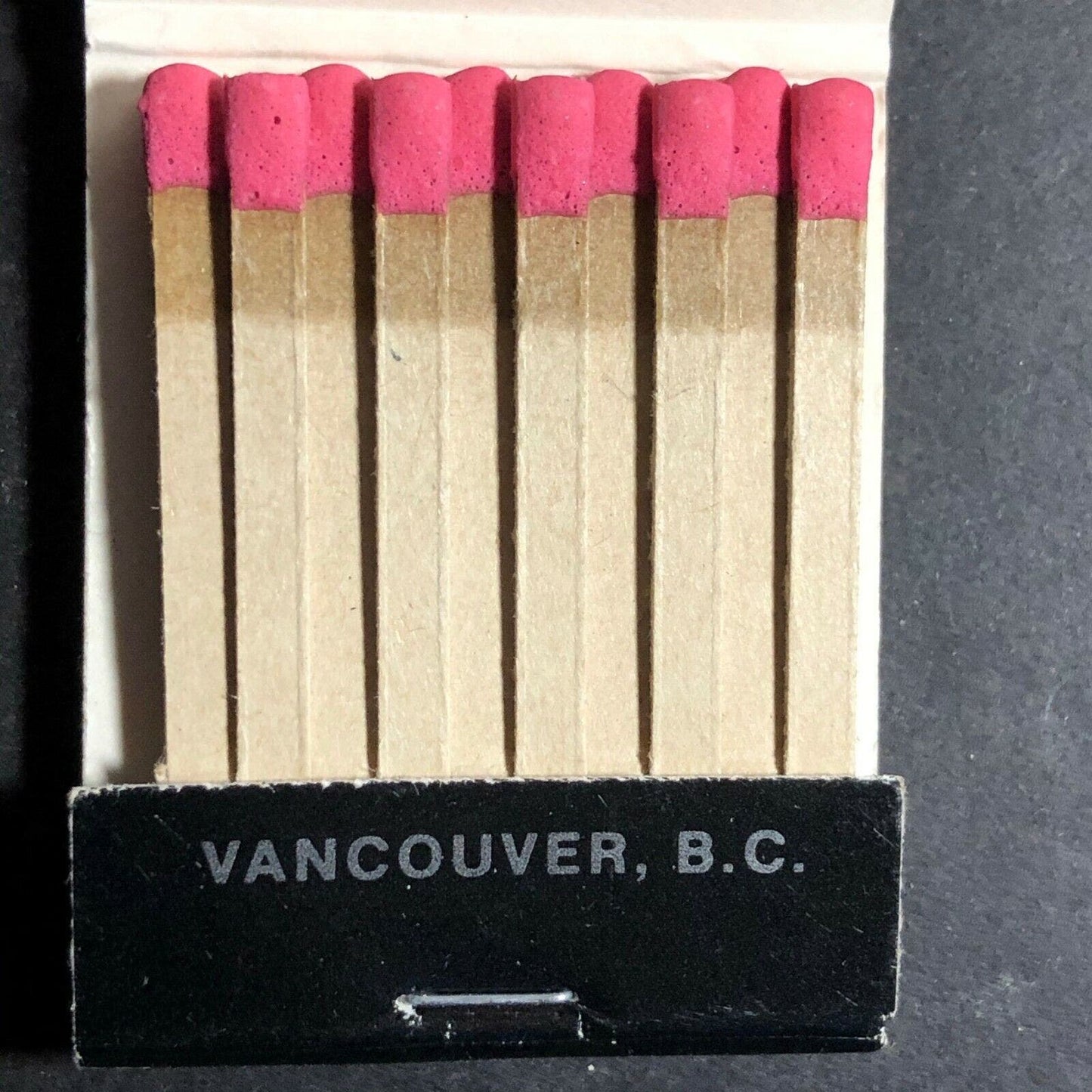 Vintage 1970's-80's Full Matchbook Das Rheingold Restaurant - Vancouver, B.C.