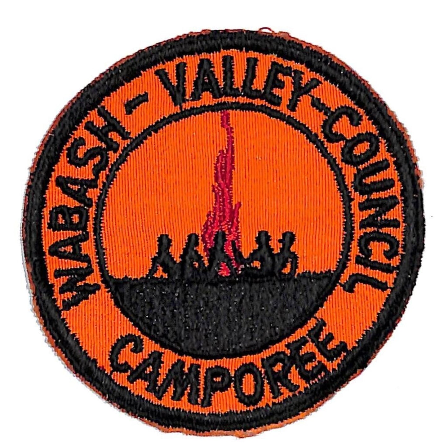 BSA Patch Wabash Valley Council Camporee c1950's-60's ? - Scarce