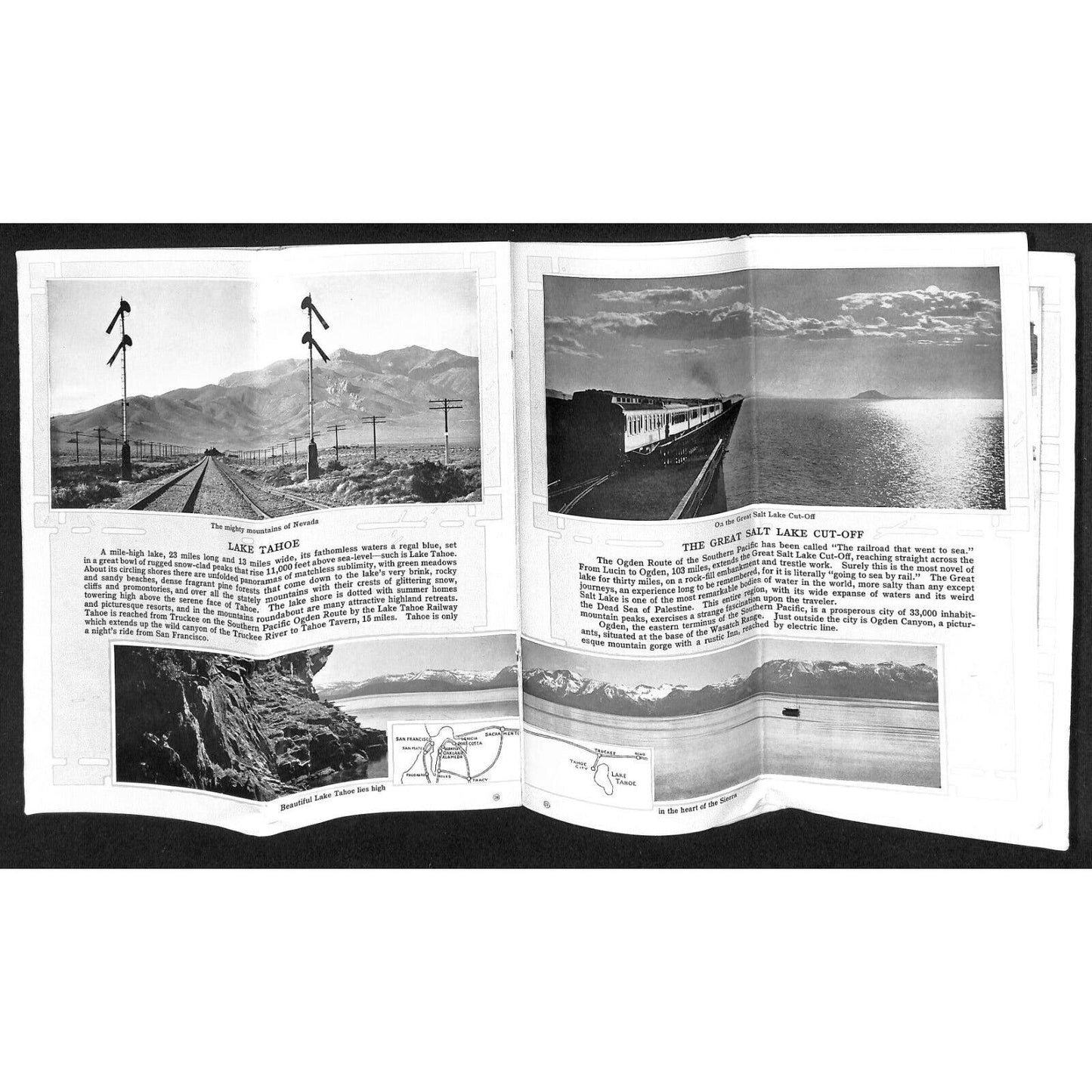 Across America Through San Francisco via Southern Pacific 1921 RR Brochure 28pp