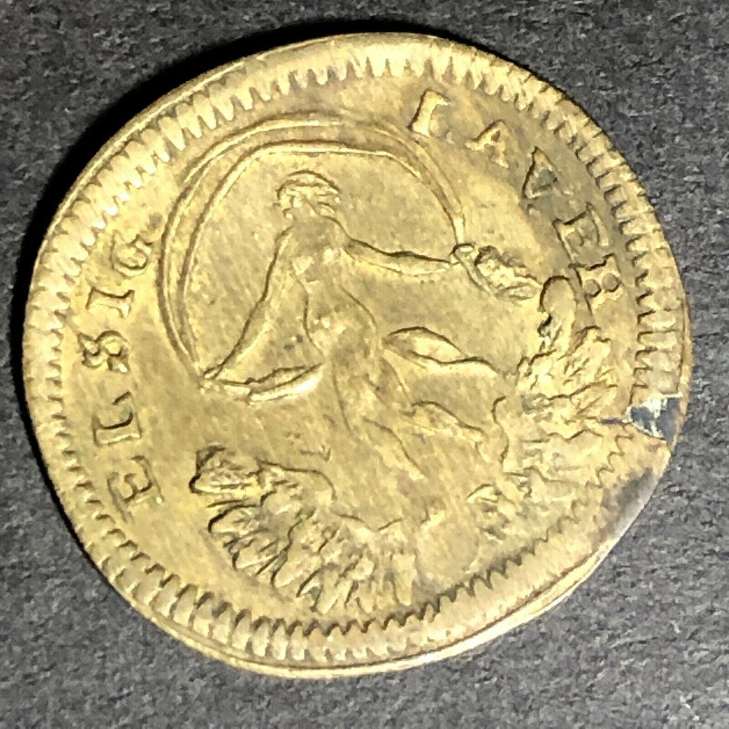 19.1mm Joseph II Counter / Token / Jeton - Attrib. Elsig Lauer