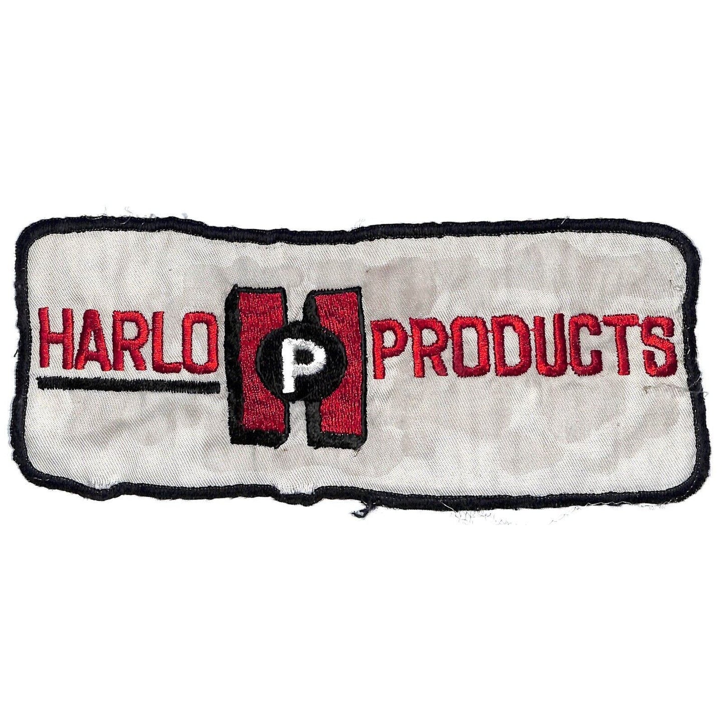 Harlo Products (Forklifts ?) Vintage Embroidered Patch c1970's-80's Scarce