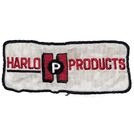 Harlo Products (Forklifts ?) Vintage Embroidered Patch c1970's-80's Scarce