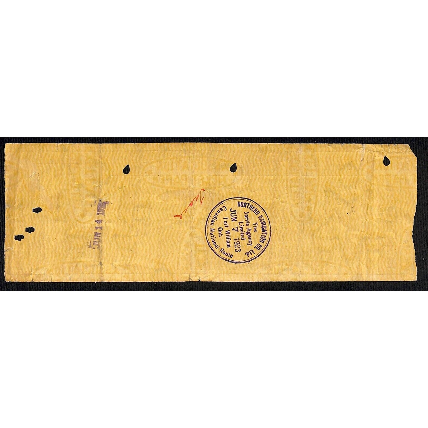 1923 Northern Navigation Co. / CGW St. Paul to Rochester Ticket