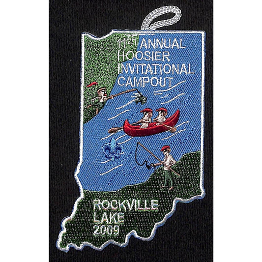 BSA Patch 11th Annual Hoosier Invitational Campout Rockville Lake 2009