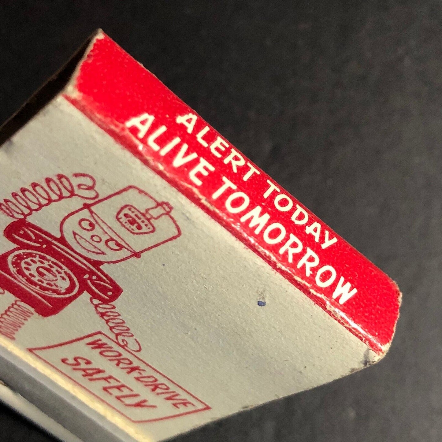 General System Telephone Full 20-Strike Matchbook c1950's-60's Very Scarce VGC