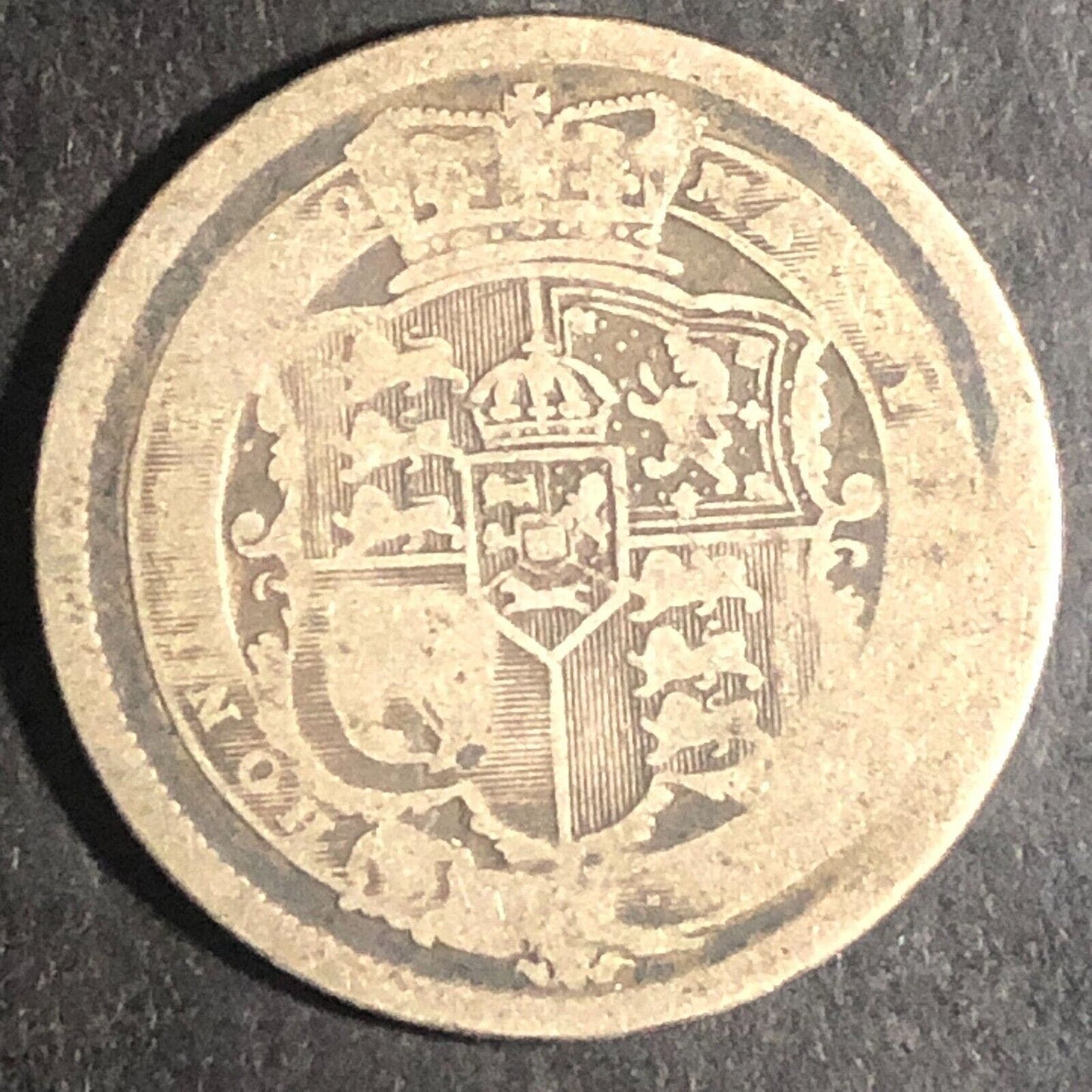 1816 Great Britain King George III Silver - Ungraded 23mm