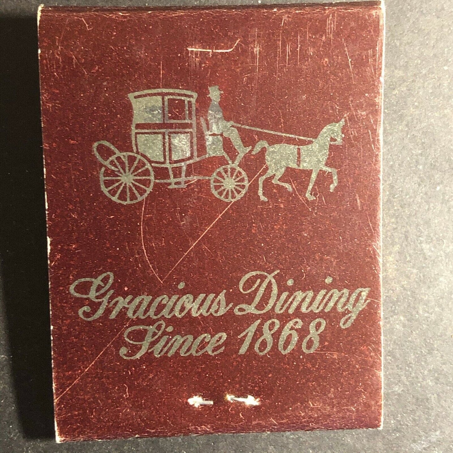 Vintage 1960's Matchbook Henrici's Restaurant - Chicago, IL Des Plaines, IL