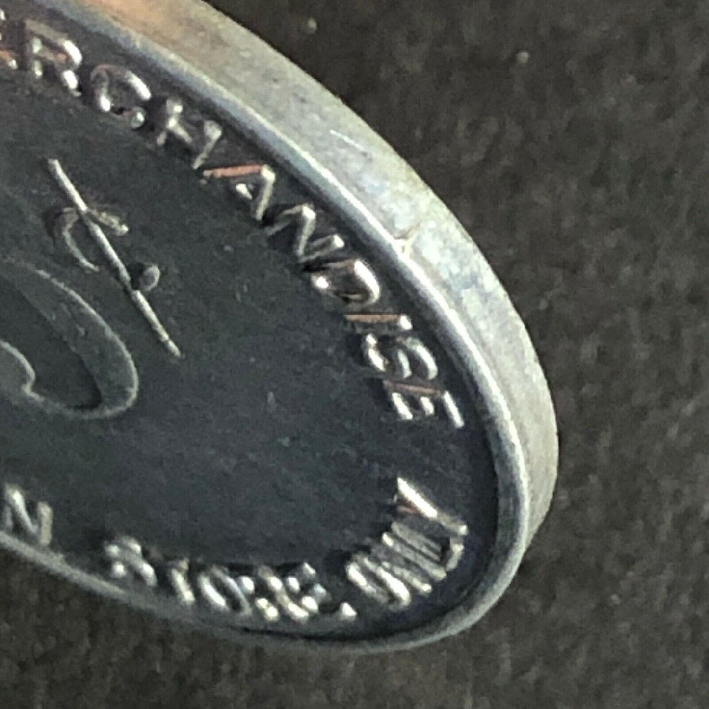 Lackawanna, NY Eastern Tire Co. Alum Redeemable 5c on Merchandise Token 22.8mm