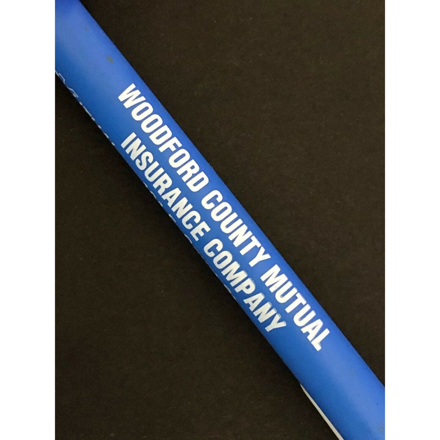 c1980's-90's "Woodford County Mutual Insurance" Eureka, IL Advertising Pen