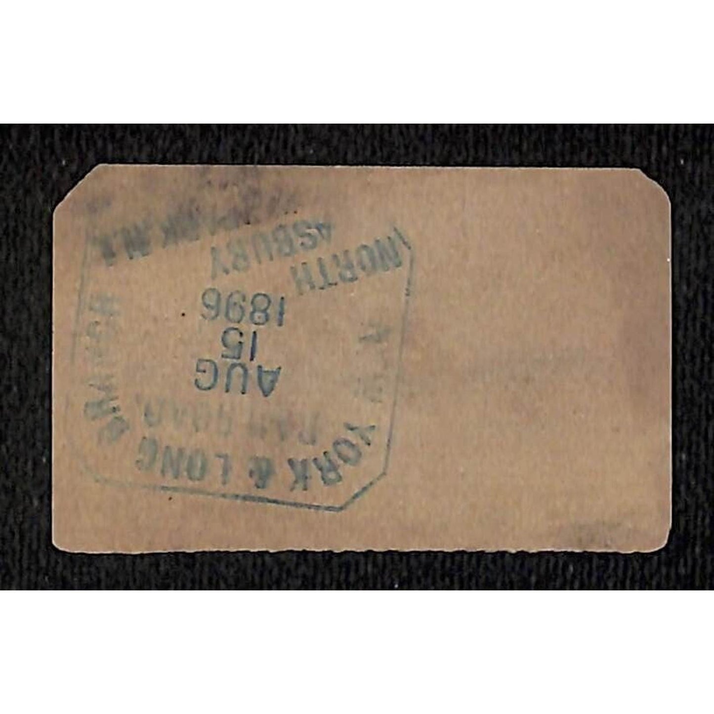 New York & Long Branch Railroad 1896 North Asbury Park to Tomkins Cove, NY #63