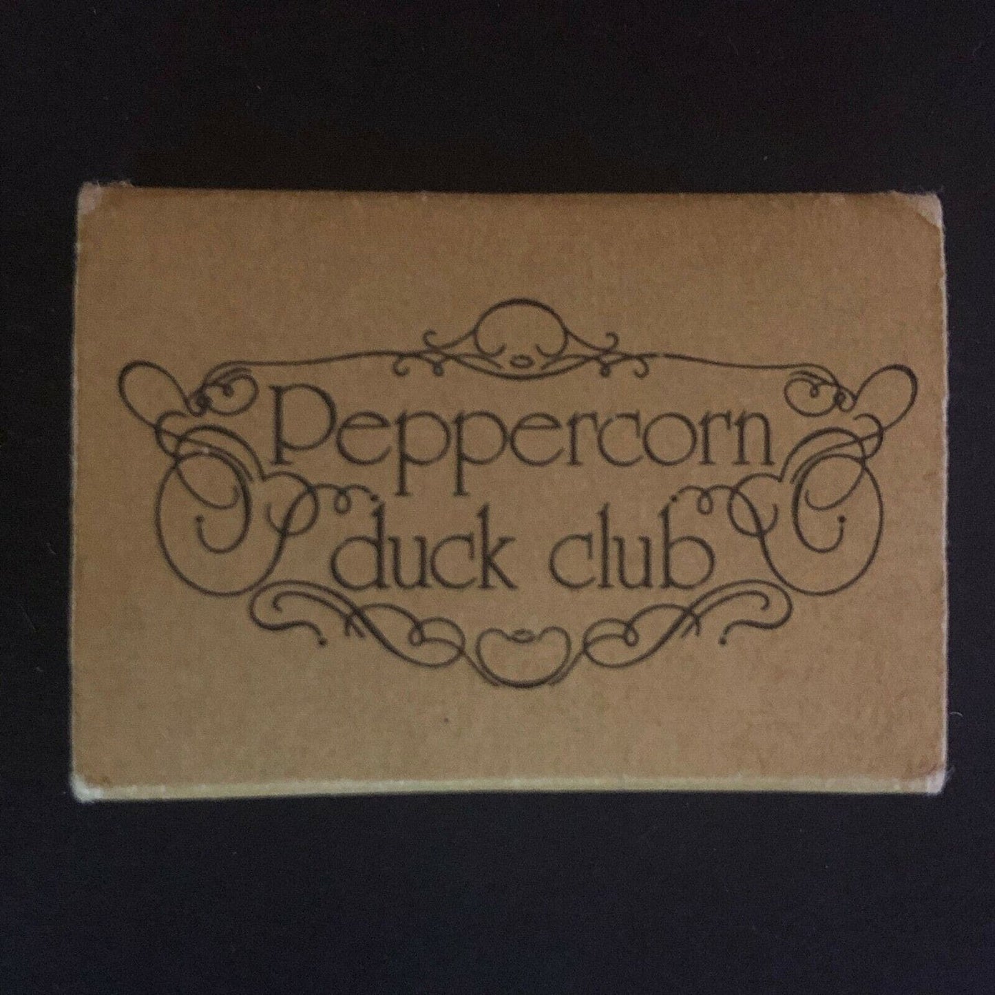 c1970's-80's Wooden Matchbox Matchbook "Pim's Pub Ale & Spirits" Lexington