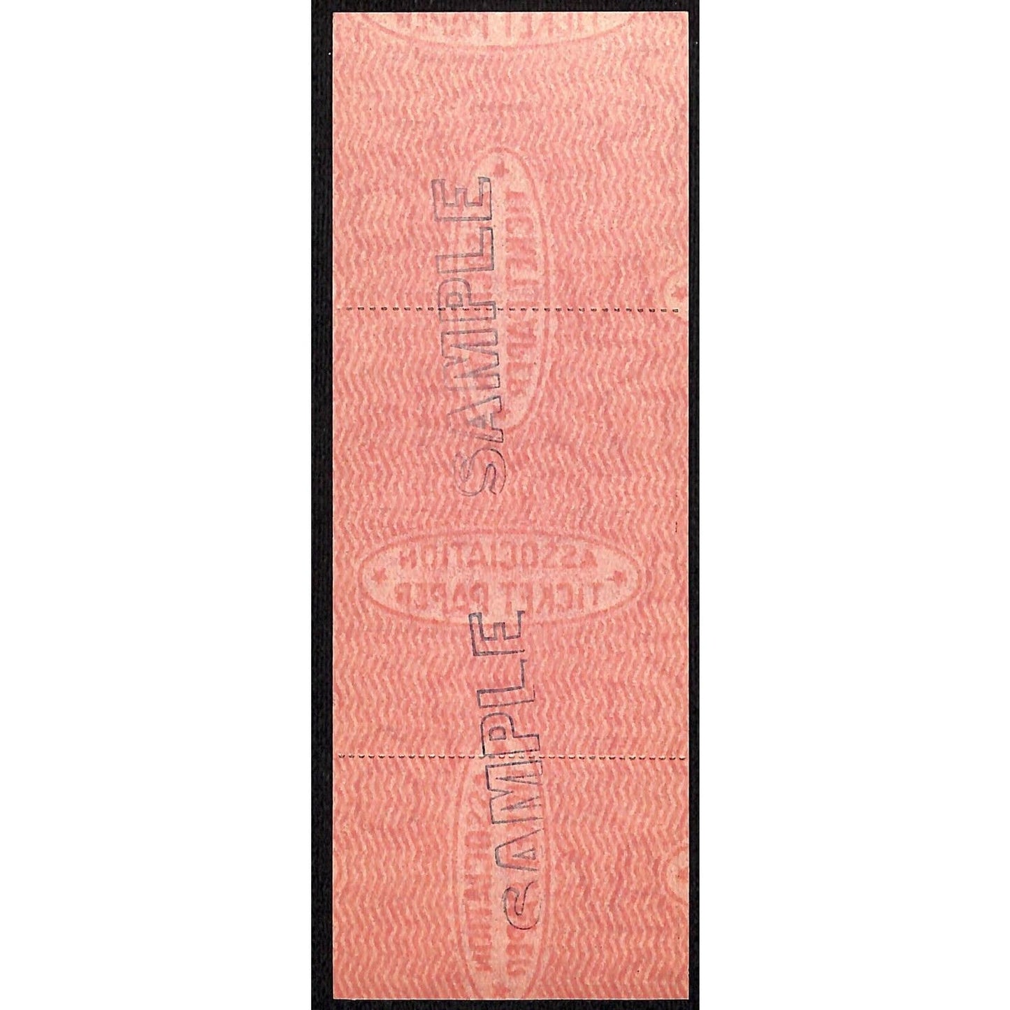 New York Central Railroad RR Canada Unused SAMPLE Excursion Ticket c1967 #49329