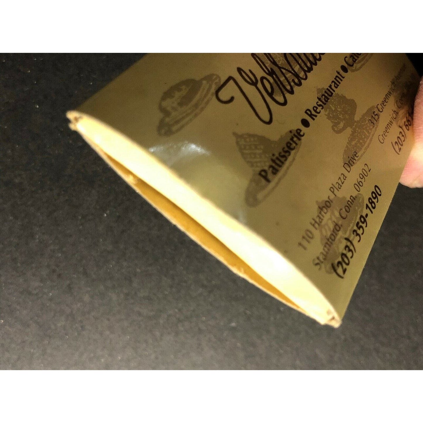 c1970's-80's Vintage Full Matchbook Versailles Restaurant Stamford Greenwich