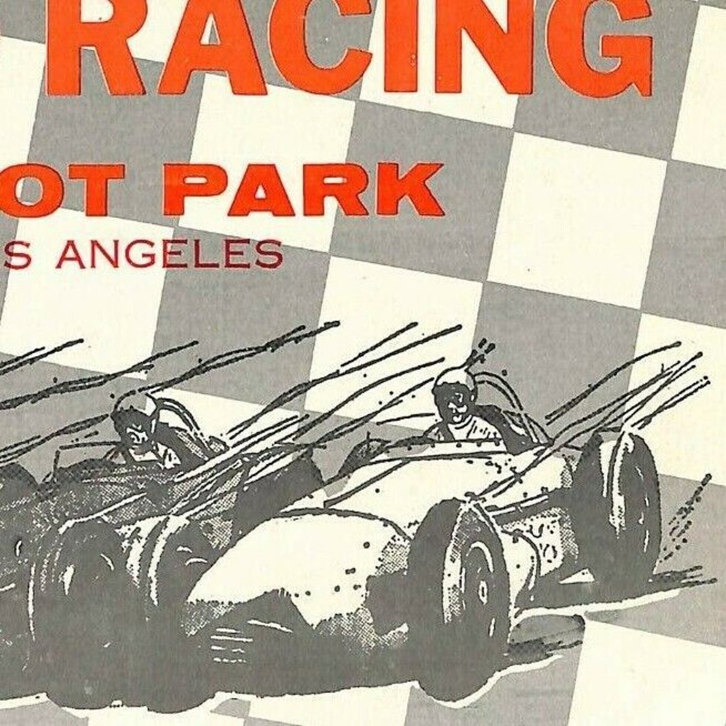 Scarce April 21 1962 CRA Championship Auto Racing Program Ascot Park 14pp.