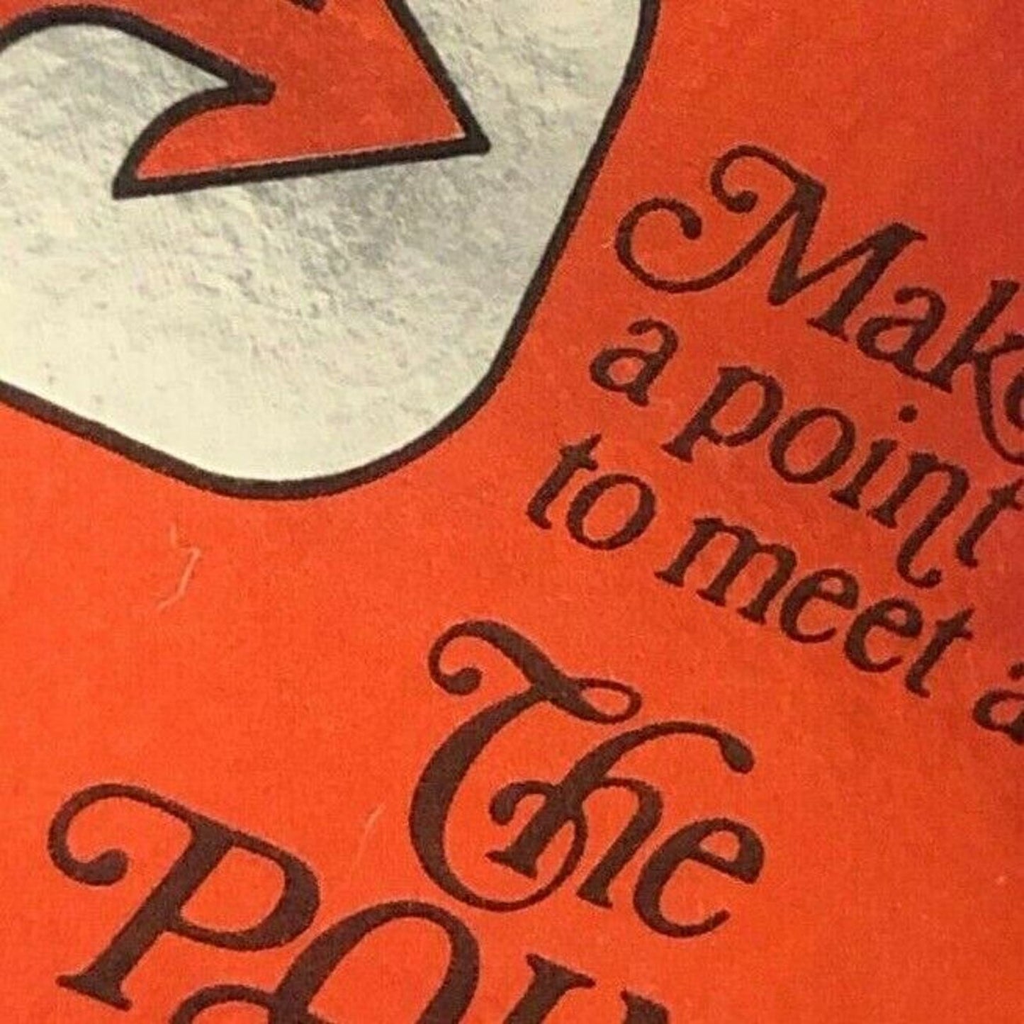 c1970's-80's Wooden Matchbox Matchbook "The Point Lounge"