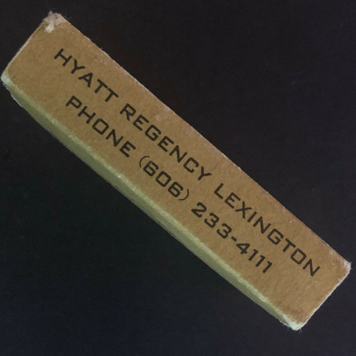 c1970's-80's Wooden Matchbox Matchbook "Pim's Pub Ale & Spirits" Lexington