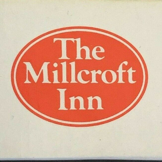 c1980's-90's Wooden Matchbox Matchbook - "The Millcroft Inn" Alton, ONT