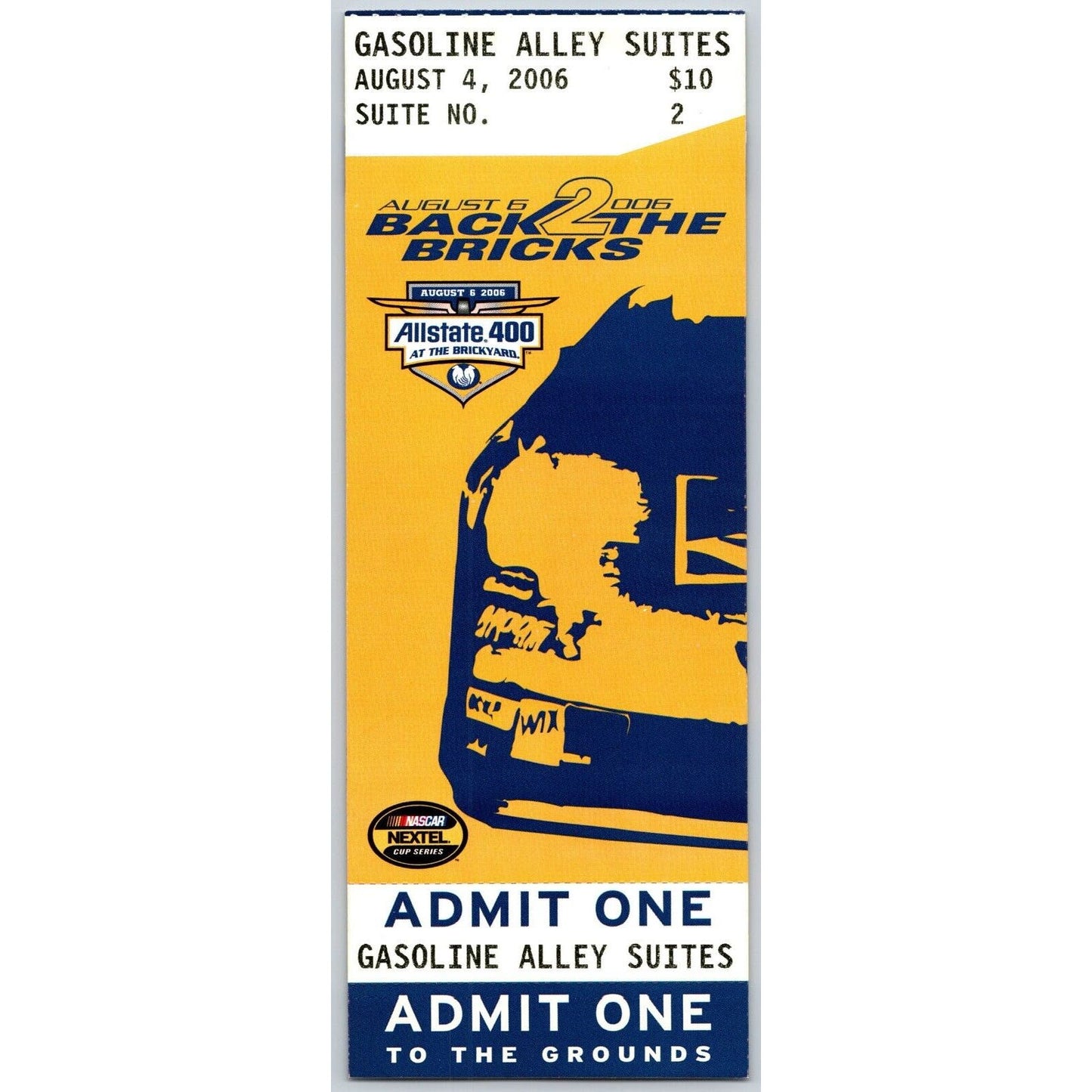 2005 Allstate 400 Gasoline Alley Suites #2 - From Ron Burton Estate