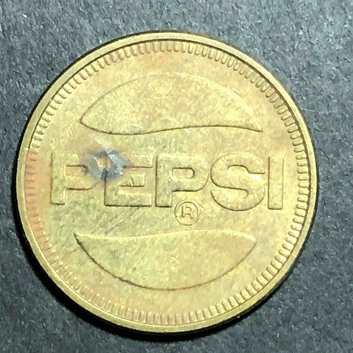 22mm Pepsi Camelot Park Brass Token - Modesto, CA