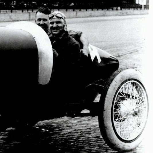 Gaston Chevrolet Indy 500 Winner 1920 - 8 x 10 Glossy B&W Photograph VGC Stamped