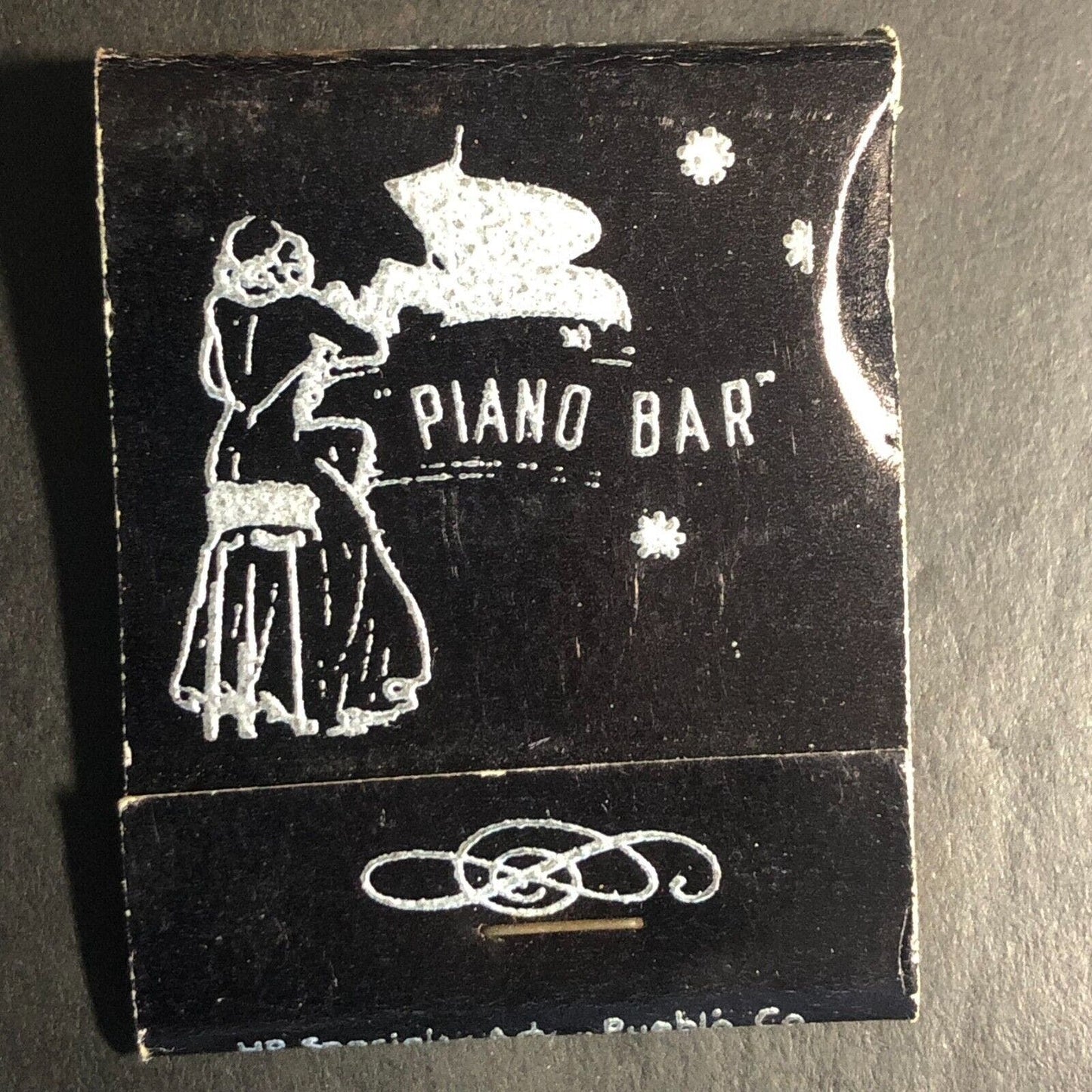 Music Bar / Piano Bar Denver, CO Matchbook c1974-79