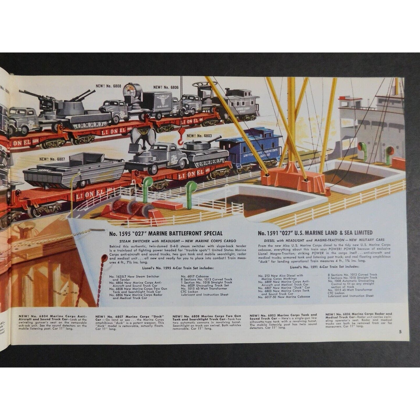 Original 1958 Lionel Trains Canadian Catalog 55pgs. VGC Gary Nelson Coll.