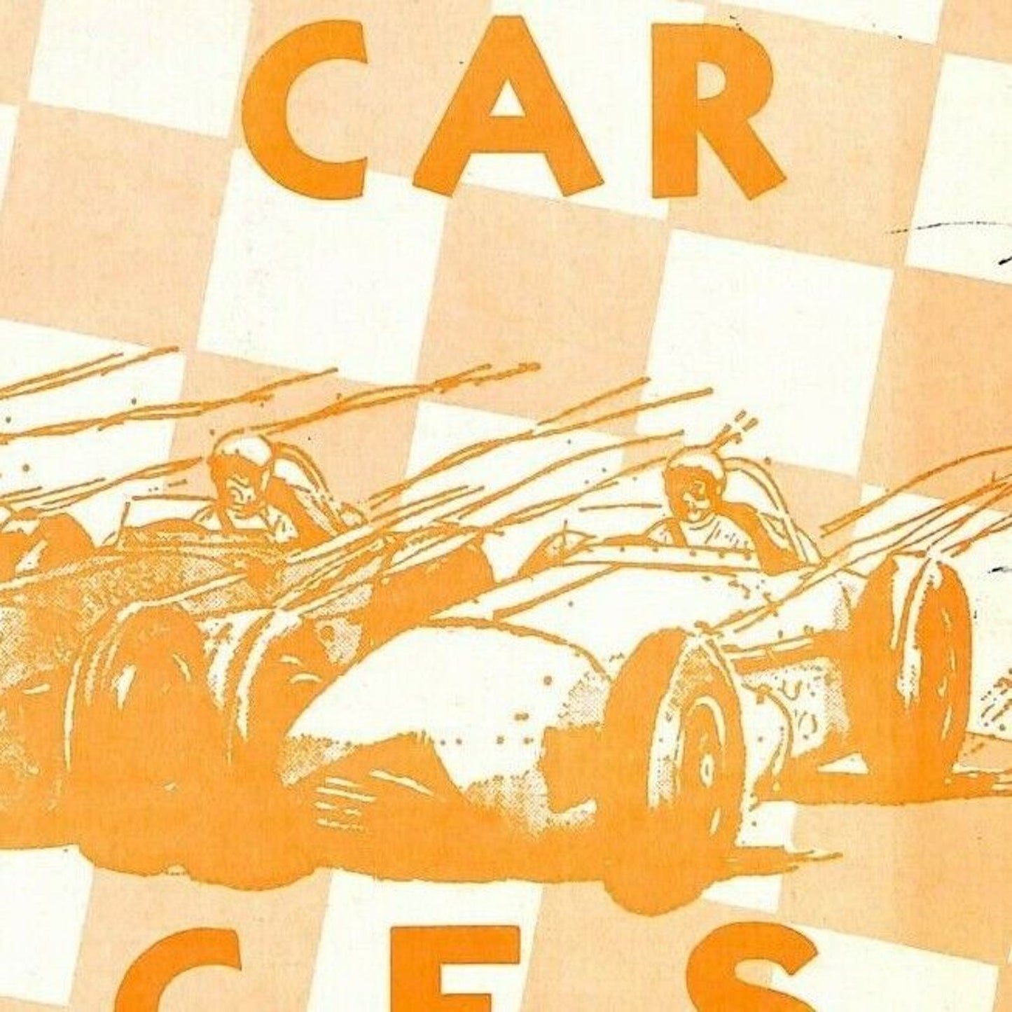 Scarce June 10 1961 Auto Racing CRA Big Car Program Ascot Gardena, CA 12pp