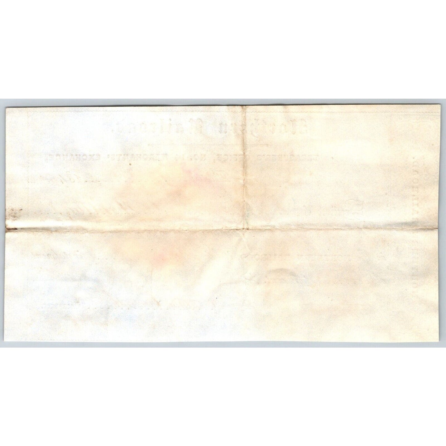 1845 Boston MA Treasurer Receipt Northern Railroad Stock "Benjamin Huntington"