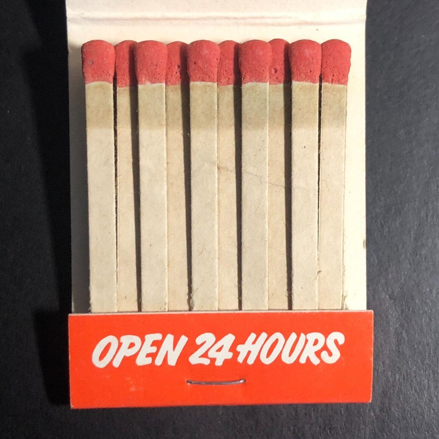 Exit Motel Restaurant Birch Run, MI Full Matchbook c1974-84 VGC