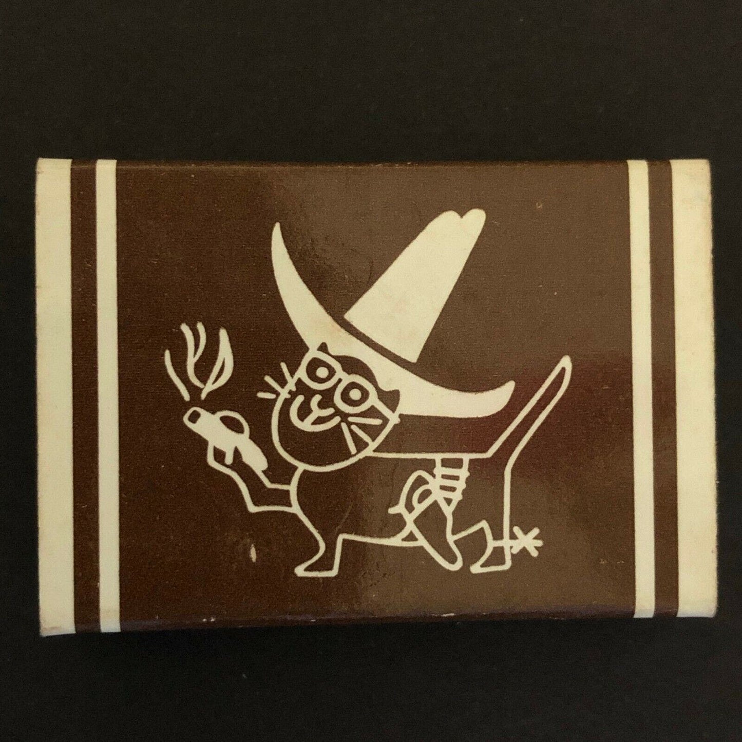 c1970's-80's Wooden Matchboxes / Matchbooks "Cattleman" Restaurant NYC