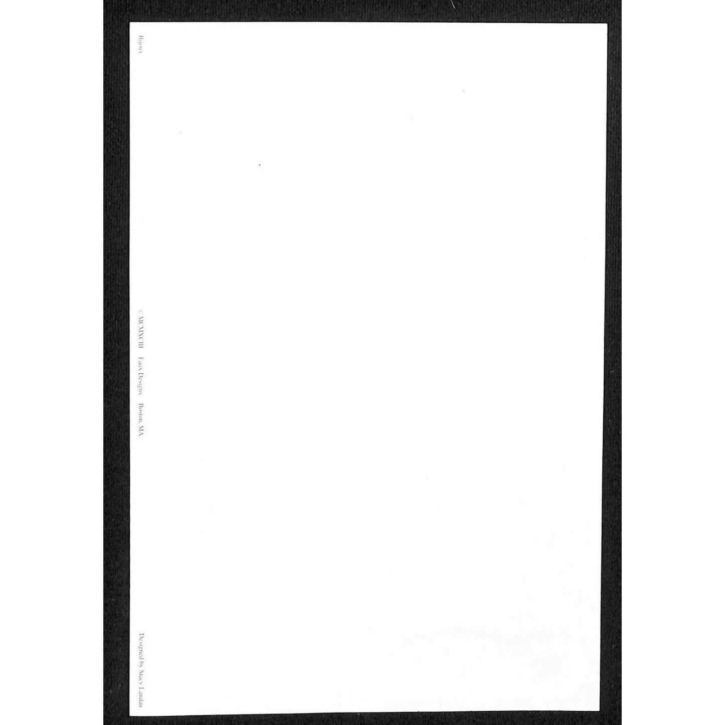 1994 Ochsner Intl. Annual Christmas Dinner Party Menu Card - Hotel Nikko Chicago
