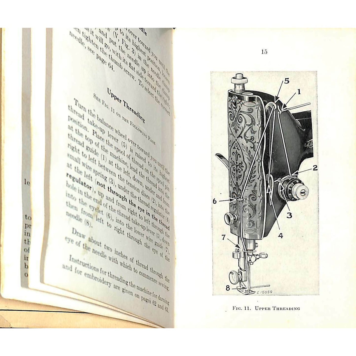 c1941 Singer Sewing Machine Instruction Booklet for Model 66-16 64pp